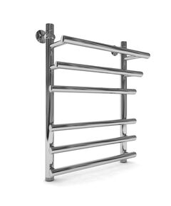 Купить Полотенцесушитель водяной INDIGO Just Shelf 60x40, нижнее подключение, 1" (К-1)  (ljshw60-40) по цене 10779 руб., в Санкт-Петебруге в интернет магазине 100-Систем, а также дургие товары INDIGO из раздела Водяные полотенцесушители и Полотенцесушители