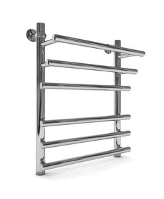 Купить Полотенцесушитель водяной INDIGO Just Shelf 60x50, нижнее подключение, 1" (К-1)  (ljshw60-50) по цене 13814 руб., в Санкт-Петебруге в интернет магазине 100-Систем, а также дургие товары INDIGO из раздела Водяные полотенцесушители и Полотенцесушители