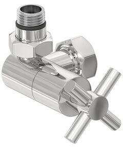 Купить Вентиль Сунержа 3D левый (крест) G 1/2" НР х G 3/4" НГ (00-1410-1234) по цене 7640 руб., в Санкт-Петебруге в интернет магазине 100-Систем, а также дургие товары Сунержа из раздела Комплектующие и Полотенцесушители