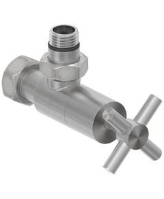 Купить Вентиль Сунержа угловой крест G 1/2" НР х G 3/4" НГ (071-1408-1234) по цене 11030 руб., в Санкт-Петебруге в интернет магазине 100-Систем, а также дургие товары Сунержа из раздела Комплектующие и Полотенцесушители
