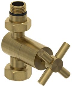 Купить Вентиль Сунержа прямой крест G 1/2" НР х G 3/4" НГ (051-1409-1234) по цене 12320 руб., в Санкт-Петебруге в интернет магазине 100-Систем, а также дургие товары Сунержа из раздела Комплектующие и Полотенцесушители