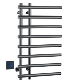 Купить Полотенцесушитель электрический круглый сухой SHINE GUN METAL (722-sgm) по цене 66234 руб., в Санкт-Петебруге в интернет магазине 100-Систем, а также дургие товары BOHEME из раздела Электрические полотенцесушители и Полотенцесушители