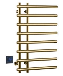 Купить Полотенцесушитель электрический круглый сухой MATT GOLD (722-mg) по цене 66234 руб., в Санкт-Петебруге в интернет магазине 100-Систем, а также дургие товары BOHEME из раздела Электрические полотенцесушители и Полотенцесушители