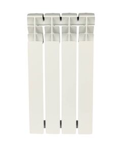 Купить ROMMER Plus 500 4 секций радиатор алюминиевый (RAL9016) (ral-3210-050004) по цене 2962 руб., в Санкт-Петебруге в интернет магазине 100-Систем, а также дургие товары ROMMER из раздела Алюминиевые радиаторы и Радиаторы