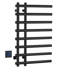 Купить Полотенцесушитель электрический круглый сухой BLACK (722-b) по цене 61539 руб., в Санкт-Петебруге в интернет магазине 100-Систем, а также дургие товары BOHEME из раздела Электрические полотенцесушители и Полотенцесушители