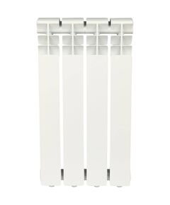 Купить ROMMER Optima 500 4 секций радиатор алюминиевый (RAL9016) (ral-0210-050004) по цене 2790 руб., в Санкт-Петебруге в интернет магазине 100-Систем, а также дургие товары ROMMER из раздела Алюминиевые радиаторы и Радиаторы