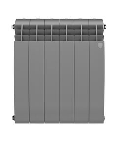 Купить Радиатор Royal Thermo BiLiner 500 Silver Satin - 6 секц. (rtbss50006) по цене 7380 руб., в Санкт-Петебруге в интернет магазине 100-Систем, а также дургие товары ROYAL THERMO из раздела Биметаллические радиаторы и Радиаторы