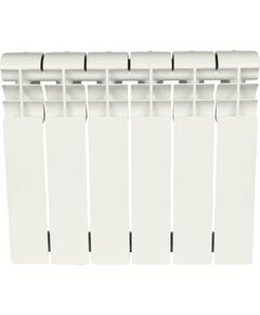 Купить ROMMER Profi BM 350 (BI350-80-80-130) 6 секций радиатор биметаллический (RAL9016) (rbm-1210-035006) по цене 4866 руб., в Санкт-Петебруге в интернет магазине 100-Систем, а также дургие товары ROMMER из раздела Биметаллические радиаторы и Радиаторы