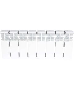 Купить ROMMER Plus BM 200 8 секций радиатор биметаллический (RAL9016) (rbm-3210-020008) по цене 5675 руб., в Санкт-Петебруге в интернет магазине 100-Систем, а также дургие товары ROMMER из раздела Биметаллические радиаторы и Радиаторы