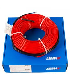 Купить Нагревательный кабель ДЕВИ Flex-18T   615 Вт   230 В   34 м (140f1240r) по цене 10731 руб., в Санкт-Петебруге в интернет магазине 100-Систем, а также дургие товары  из раздела Греющий кабель и Теплый пол