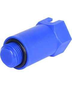 Купить STOUT SFA-0035 Пробка длинная 1/2, синяя (sfa-0035-100012) по цене 31 руб., в Санкт-Петебруге в интернет магазине 100-Систем, а также дургие товары STOUT из раздела Комплектующие и Теплый пол