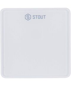 Купить STOUT  Беспроводной комнатный датчик C-8r, белый (ste-0101-008010) по цене 6054 руб., в Санкт-Петебруге в интернет магазине 100-Систем, а также дургие товары STOUT из раздела Температурные датчики и Автоматика для теплого пола