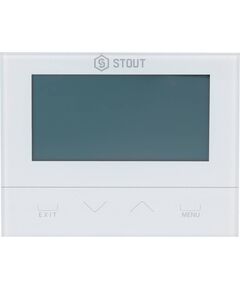 Купить STOUT  Проводной комнатный двухпозиционный регулятор ST-292v3, белый (STE-0101-029231) по цене 17517 руб., в Санкт-Петебруге в интернет магазине 100-Систем, а также дургие товары STOUT из раздела Управляющие модули и Автоматика для водяного теплого пола