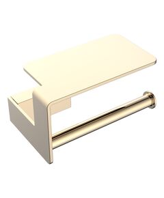Купить BOHEME Q держатель туал.бумаги с полкой Gold 10941-G (10941-g) по цене 8176 руб., в Санкт-Петебруге в интернет магазине 100-Систем, а также дургие товары BOHEME из раздела Держатели туалетной бумаги и Держатели туалетной бумаги и освежителей воздуха