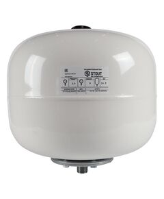 Купить STOUT STW-0015-000024 расширительный бак, для ГВС 24 л. вертикальный (цвет белый) (stw-0015-000024) по цене 3543 руб., в Санкт-Петебруге в интернет магазине 100-Систем, а также дургие товары STOUT из раздела Баки для воды и Расширительные баки и емкости