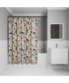 Купить Штора для ванной, 200x180 см, Полиэстер, IDDIS, BA02P18i11 (ba02p18i11) по цене 1590 руб., в Санкт-Петебруге в интернет магазине 100-Систем, а также дургие товары IDDIS из раздела Шторки для ванной и Карнизы Шторки Коврики