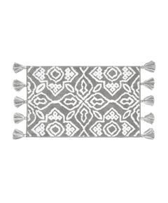 Купить Коврик для ванной комнаты с кисточками, 50x80, микрофибра, серый, IDDIS, DT01P58i12 (dt01p58i12) по цене 1700 руб., в Санкт-Петебруге в интернет магазине 100-Систем, а также дургие товары IDDIS из раздела Коврики для ванной и Карнизы Шторки Коврики