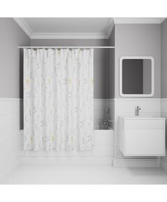 Купить Штора для ванной, 200x180 см, Полиэстер, IDDIS, BF02P18i11 (bf02p18i11) по цене 1590 руб., в Санкт-Петебруге в интернет магазине 100-Систем, а также дургие товары IDDIS из раздела Шторки для ванной и Карнизы Шторки Коврики
