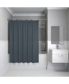 Купить Штора для ванной, 200x180 см, Полиэстер, серый, IDDIS, BS01P18i11 (bs01p18i11) по цене 1190 руб., в Санкт-Петебруге в интернет магазине 100-Систем, а также дургие товары IDDIS из раздела Шторки для ванной и Карнизы Шторки Коврики