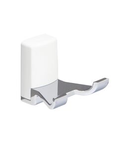 Купить Leine K-5023DWHITE (ранее К-5023WHITE) Крючок двойной (k-5023dwhite) по цене 1500 руб., в Санкт-Петебруге в интернет магазине 100-Систем, а также дургие товары WasserKRAFT из раздела Крючки (вешалки) и Аксессуары для ванной комнаты