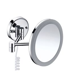 Купить K-1004 Зеркало с LED-подсветкой, 3-х кратным увеличением (k-1004) по цене 26580 руб., в Санкт-Петебруге в интернет магазине 100-Систем, а также дургие товары WasserKRAFT из раздела Косметические зеркала и Аксессуары для ванной комнаты