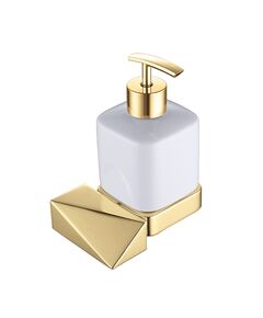 Купить BOHEME Диспенсер настенный NEW VENTURO, золото 10317-G (10317-g) по цене 11384 руб., в Санкт-Петебруге в интернет магазине 100-Систем, а также дургие товары BOHEME из раздела Дозаторы жидкого мыла и Мыльницы и дозаторы жидкого мыла