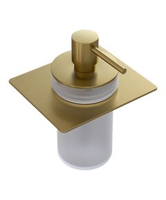 Купить Диспенсер для полки Matt Gold/Матовое золото (10966-mg-disp) по цене 5016 руб., в Санкт-Петебруге в интернет магазине 100-Систем, а также дургие товары BOHEME из раздела Дозаторы жидкого мыла и Мыльницы и дозаторы жидкого мыла