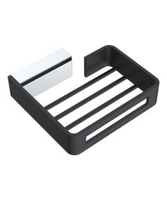 Купить BOHEME Q держатель для губки Chrome & Black 10959-CR-B (10959-cr-b) по цене 11194 руб., в Санкт-Петебруге в интернет магазине 100-Систем, а также дургие товары BOHEME из раздела Мыльницы и Мыльницы и дозаторы жидкого мыла