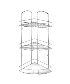 Купить Полка трехъярусная угловая, проволока стальная, 11, Milardo, 111WC30M44 (111wc30m44) по цене 2390 руб., в Санкт-Петебруге в интернет магазине 100-Систем, а также дургие товары MILARDO из раздела Полки для душа и Аксессуары для ванной комнаты