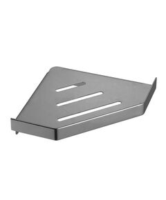 Купить Угловая полка NEW VENTURO Gun metal (10318-gm) по цене 5883 руб., в Санкт-Петебруге в интернет магазине 100-Систем, а также дургие товары BOHEME из раздела Полки для душа и Аксессуары для ванной комнаты