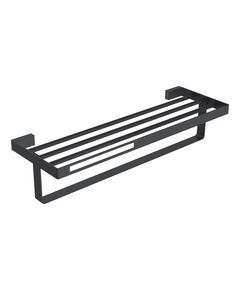 Купить BOHEME Q полка для полотенец Black 10947-B (10947-b) по цене 35618 руб., в Санкт-Петебруге в интернет магазине 100-Систем, а также дургие товары BOHEME из раздела Полки для полотенец и Полотенцедержатели