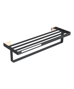 Купить BOHEME Q полка для полотенец Gold & black 10947-G-B (10947-g-b) по цене 36650 руб., в Санкт-Петебруге в интернет магазине 100-Систем, а также дургие товары BOHEME из раздела Полки для полотенец и Полотенцедержатели