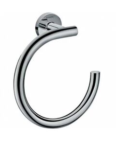 Купить HG Logis Universal, полотенцедержатель - кольцо 41724, хром (41724000) по цене 4783.11 руб., в Санкт-Петебруге в интернет магазине 100-Систем, а также дургие товары HANSGROHE из раздела Держатели полотенец (кольцо) и Полотенцедержатели