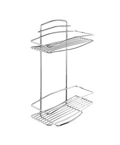Купить Полка двухъярусная прямая, проволока стальная, 12, Milardo, 212W020M44 (212w020m44) по цене 1390 руб., в Санкт-Петебруге в интернет магазине 100-Систем, а также дургие товары MILARDO из раздела Полки для душа и Аксессуары для ванной комнаты