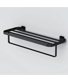 Купить A8F37722 Func Полка для полотенец, черный (a8f37722) по цене 9590 руб., в Санкт-Петебруге в интернет магазине 100-Систем, а также дургие товары AM.PM из раздела Полки для полотенец и Полотенцедержатели