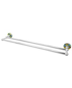 Купить Держатель полотенец двойной WasserKRAFT Diemel K-2240 (k-2240) по цене 5510 руб., в Санкт-Петебруге в интернет магазине 100-Систем, а также дургие товары WasserKRAFT из раздела Штанги для полотенец и Полотенцедержатели