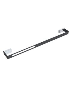 Купить BOHEME Q полотенцедержатель Chrome & Black 10942-CR-B (10942-cr-b) по цене 17320 руб., в Санкт-Петебруге в интернет магазине 100-Систем, а также дургие товары BOHEME из раздела Штанги для полотенец и Полотенцедержатели