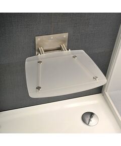 Купить Cиденье для душа Ravak Ovo-B B8F0000045, Clear/Black (b8f0000045) по цене 21230 руб., в Санкт-Петебруге в интернет магазине 100-Систем, а также дургие товары RAVAK из раздела Поручни, сиденья, стойки для ванны и душа и Аксессуары для ванной комнаты