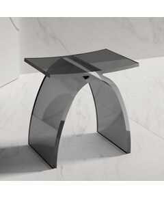 Купить Стульчик для ванной прозрачный ABBER Kristall AT1739Onyx черный (at1739onyx) по цене 39100 руб., в Санкт-Петебруге в интернет магазине 100-Систем, а также дургие товары ABBER из раздела Поручни, сиденья, стойки для ванны и душа и Аксессуары для ванной комнаты