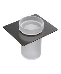 Купить Стакан для полки Gunmetal/Графит (10966-gm-tum) по цене 2544 руб., в Санкт-Петебруге в интернет магазине 100-Систем, а также дургие товары BOHEME из раздела Стаканы и подстаканники и Аксессуары для ванной комнаты