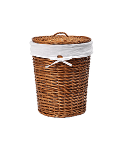 Купить Корзина WasserKRAFT Leine WB-350-L плетеная с крышкой 45х45х57 (wb-350-l) по цене 8760 руб., в Санкт-Петебруге в интернет магазине 100-Систем, а также дургие товары WasserKRAFT из раздела Корзины для белья и Прочее