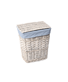 Купить Корзина плетеная WasserKRAFT с крышкой Lippe 42х30х50 (wb-450-m) по цене 7040 руб., в Санкт-Петебруге в интернет магазине 100-Систем, а также дургие товары WasserKRAFT из раздела Корзины для белья и Прочее