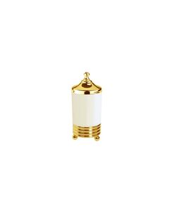 Купить BOHEME Настольный стакан для ватных дисков Hermitage Gold 10364 (10364) по цене 18342 руб., в Санкт-Петебруге в интернет магазине 100-Систем, а также дургие товары BOHEME из раздела Косметические емкости и Прочее