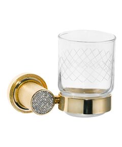 Купить BOHEME стакан настенный 10924-G-B (10924-g-b) по цене 21894 руб., в Санкт-Петебруге в интернет магазине 100-Систем, а также дургие товары BOHEME из раздела Стаканы и подстаканники и Аксессуары для ванной комнаты