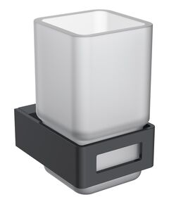 Купить BOHEME Q стакан Black 10944-B (10944-b) по цене 8016 руб., в Санкт-Петебруге в интернет магазине 100-Систем, а также дургие товары BOHEME из раздела Стаканы и подстаканники и Аксессуары для ванной комнаты