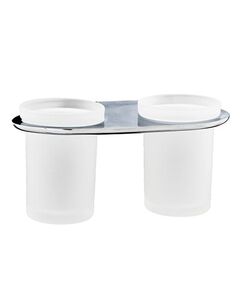 Купить Стакан для зубных щеток WasserKRAFT Kammel K-8328D двойной Хром (k-8328d) по цене 2106 руб., в Санкт-Петебруге в интернет магазине 100-Систем, а также дургие товары WasserKRAFT из раздела Стаканы и подстаканники и Аксессуары для ванной комнаты