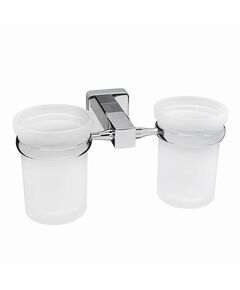 Купить Стакан для зубных щеток WasserKRAFT Lippe K-6528D двойной Хром (k-6528d) по цене 3190 руб., в Санкт-Петебруге в интернет магазине 100-Систем, а также дургие товары WasserKRAFT из раздела Стаканы и подстаканники и Аксессуары для ванной комнаты