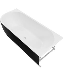 Купить Акриловая ванна Aquanet Family Elegant B 180x80 3806N Matt Finish (панель Black matte) (3806-n-mw-mb) по цене 151060 руб., в Санкт-Петебруге в интернет магазине 100-Систем, а также дургие товары AQUANET из раздела Акриловые ванны и Ванны