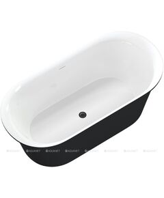 Купить Акриловая ванна Aquanet Family Smart 170x78 88778 Matt Finish (панель Black matte) (88778-mw-mb) по цене 157040 руб., в Санкт-Петебруге в интернет магазине 100-Систем, а также дургие товары AQUANET из раздела Акриловые ванны и Ванны