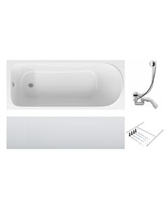 Купить W75A-150-070W-KL Sense Ванна 150x70, каркас, слив-перелив, комплект (w75a-150-070w-kl) по цене 32990 руб., в Санкт-Петебруге в интернет магазине 100-Систем, а также дургие товары AM.PM из раздела Акриловые ванны и Ванны